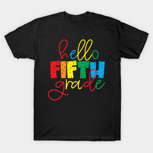 HELLO FIFTH GRADE T-Shirt by ogami